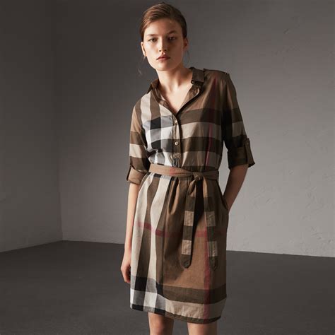 Burberry shirt dress for women